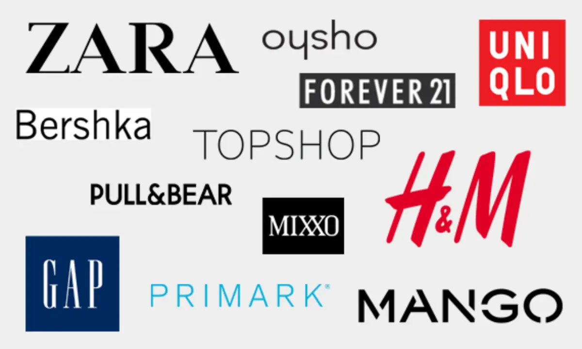 Marcas mas reconocidas del fast fashion