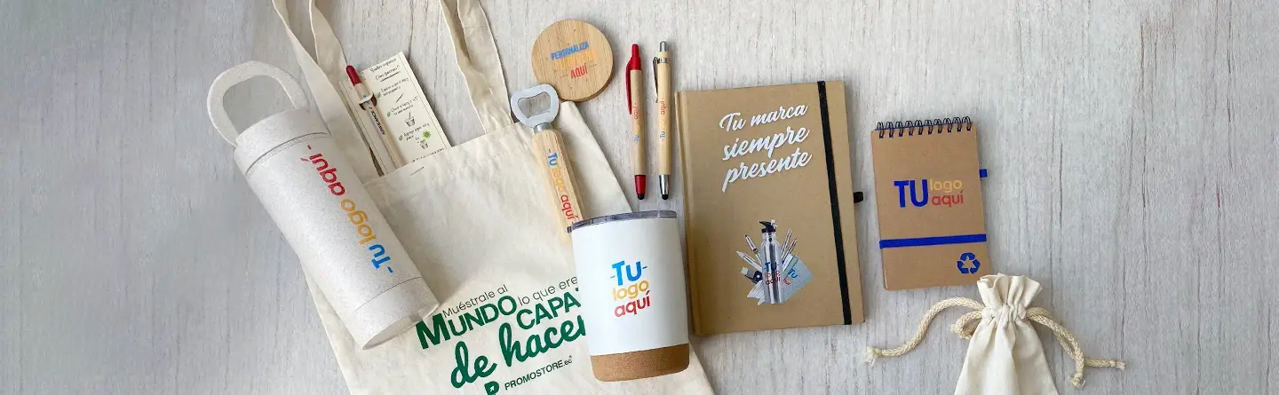 20 Regalos con merch corporativo amigables con el medio ambiente para el 2025