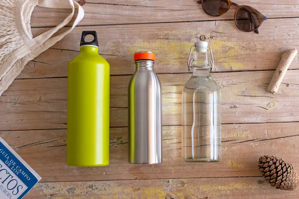 Botellas reutilizables de acero inoxidable